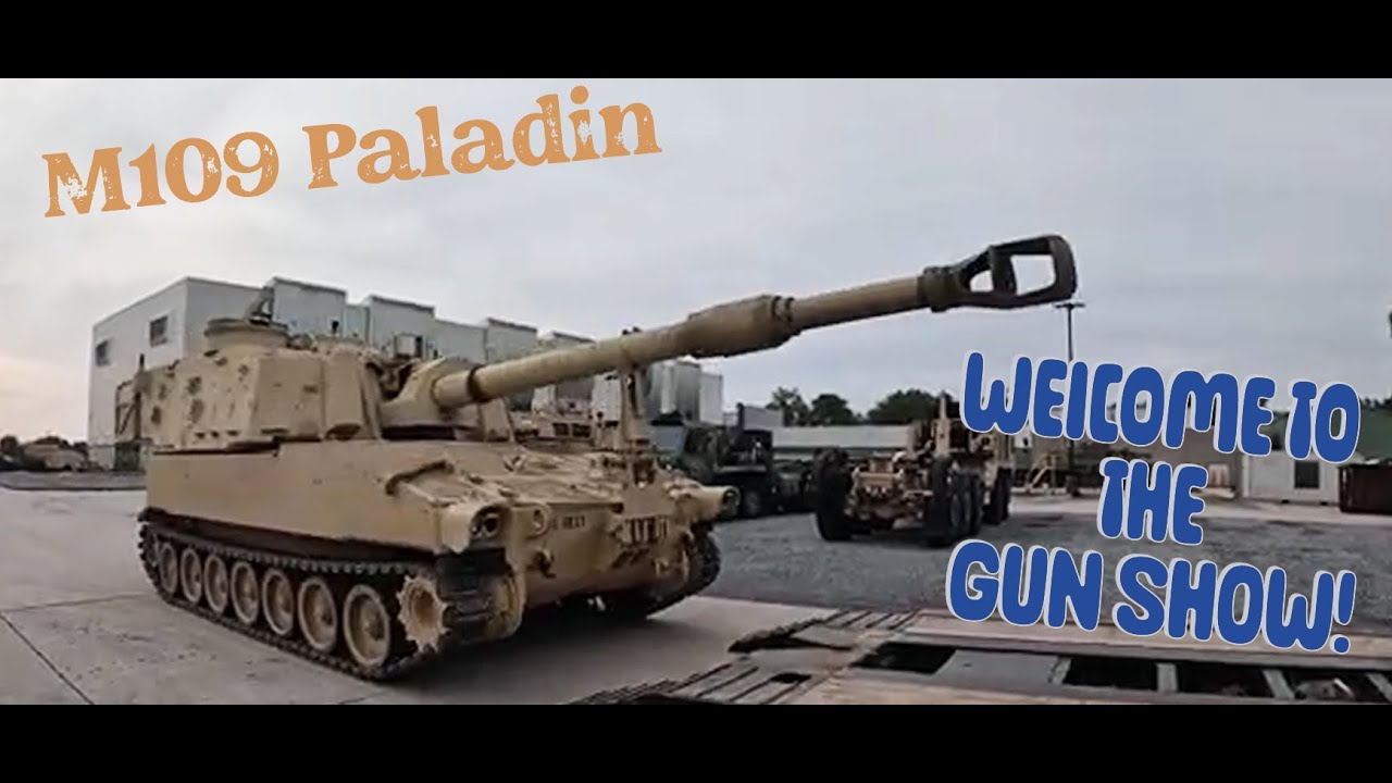 Army Tank Delivery! M109 Paladin Howitzer from PA to AL!