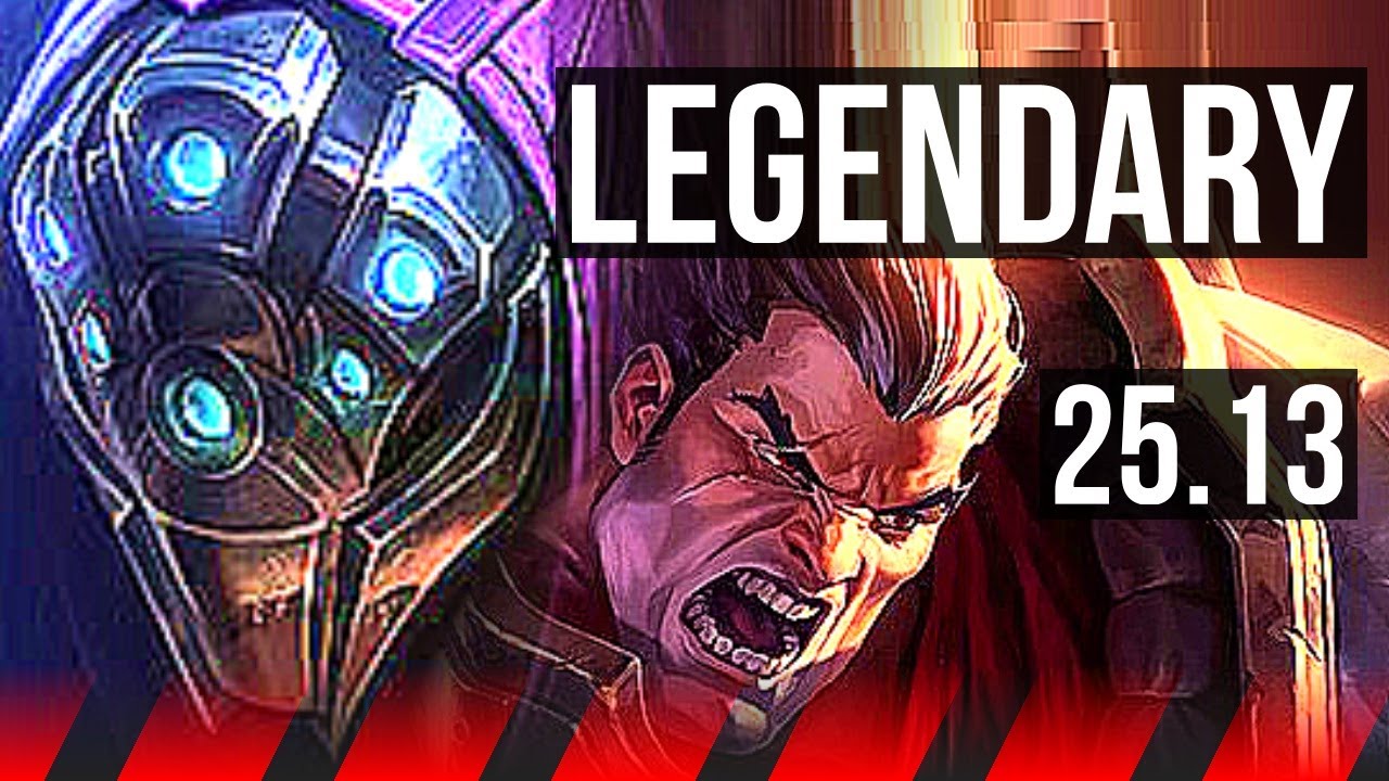 JAX vs DARIUS (TOP) | 18/1/2, 11 solo kills, Legendary, 36k DMG | KR Master | 25.13