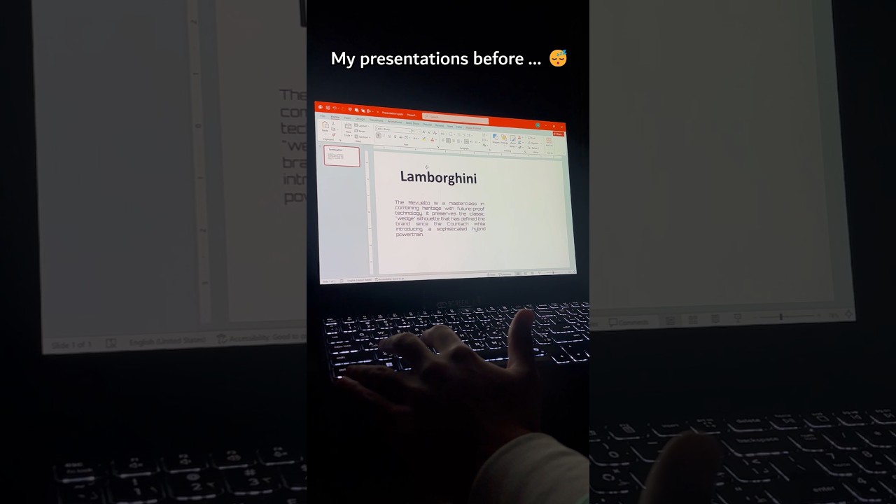 PowerPoint transformation 🚀🔥 #powerpoint #presentation