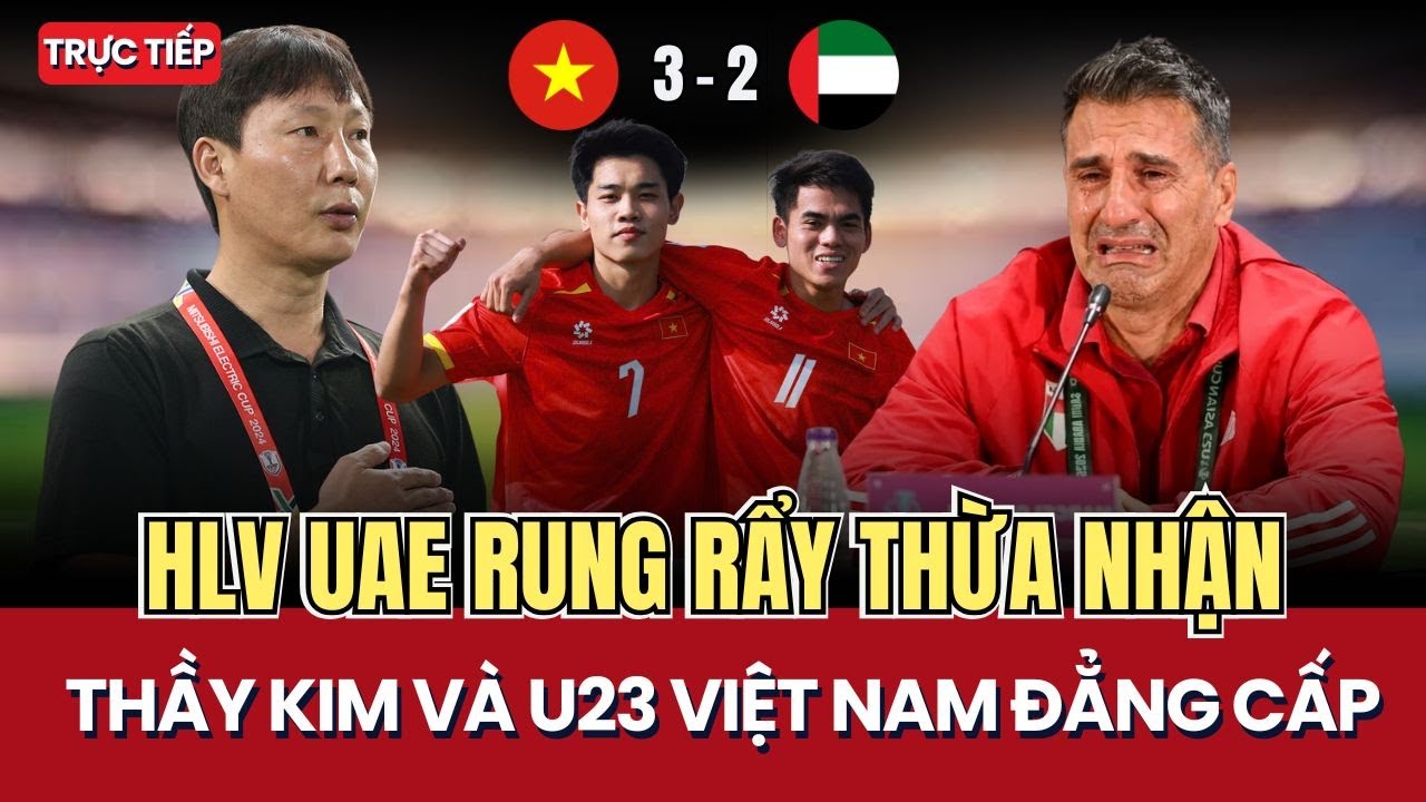 U23 Việt Nam Chiến Thắng: HLV UAE Ngả Mũ Trước Thầy Kim,Gọi Số 7 Là 'Ronaldo Mới' Của Bóng Đá Châu Á