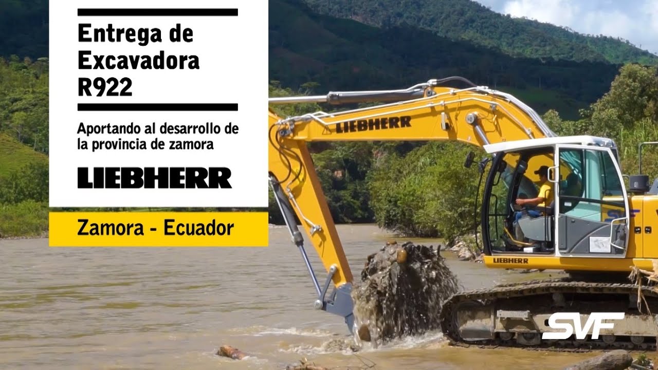Excavadora R922 LIEBHERR - ECUADOR