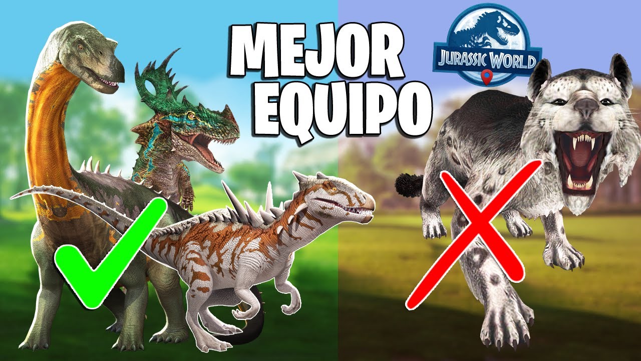 Sarcomantarx Ampelorex... Mejor Equipo TORNEO AQUILOSAURUS | Jurassic World Alive
