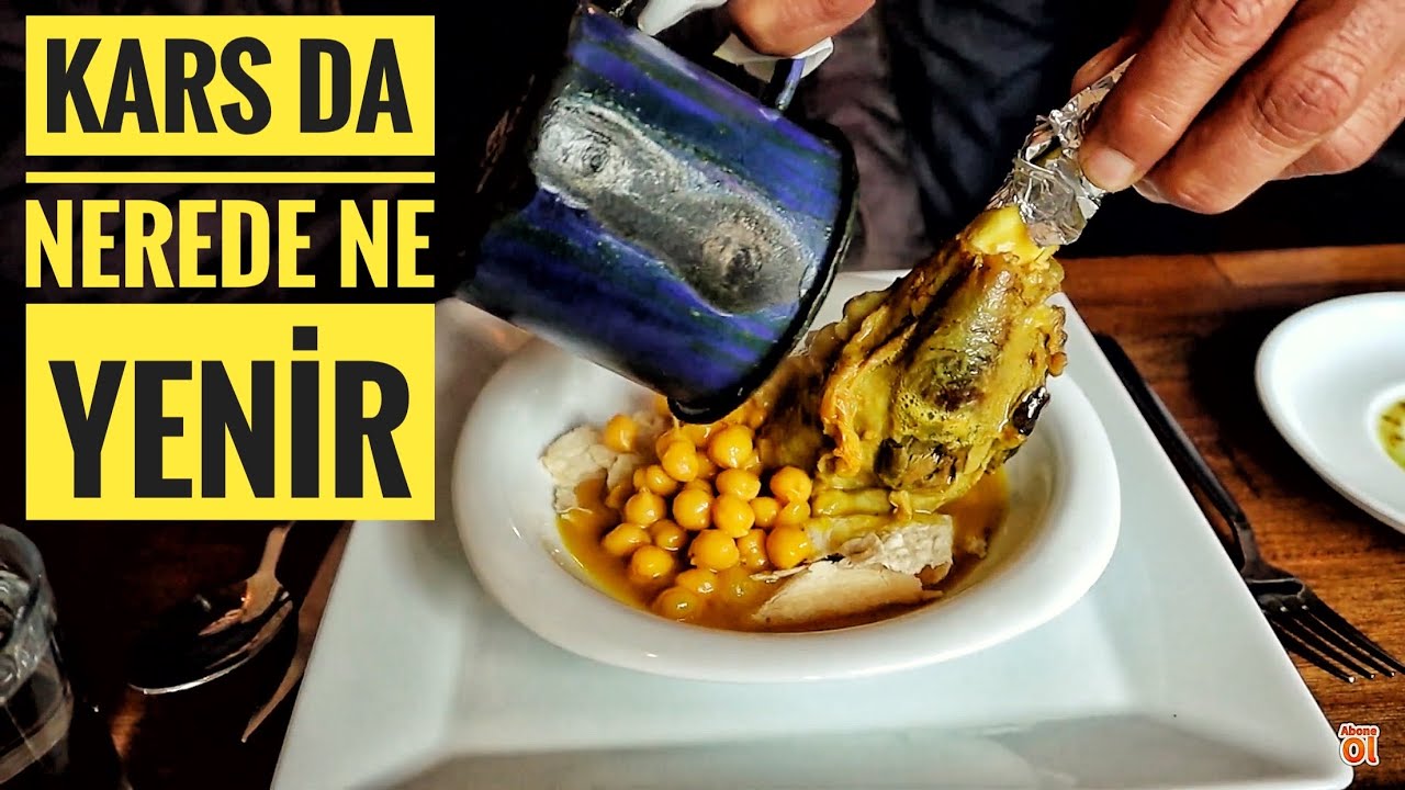 1 Günde Kars da Neler Yedim Neler | Kars Vlog