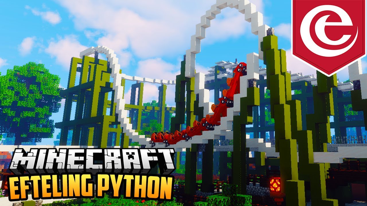 DE PYTHON en VLIEGENDE HOLLANDER in NIEUWSTE MINECRAFT 1.16 - Minecraft SprookjesCraft Efteling #1
