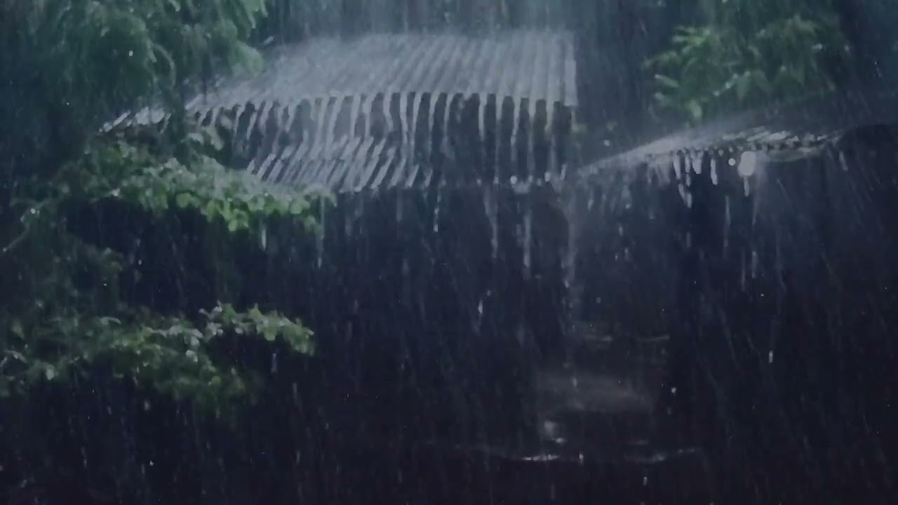Soothing Rainstorm in a Cabin: Relax & Unwind for Better Sleep