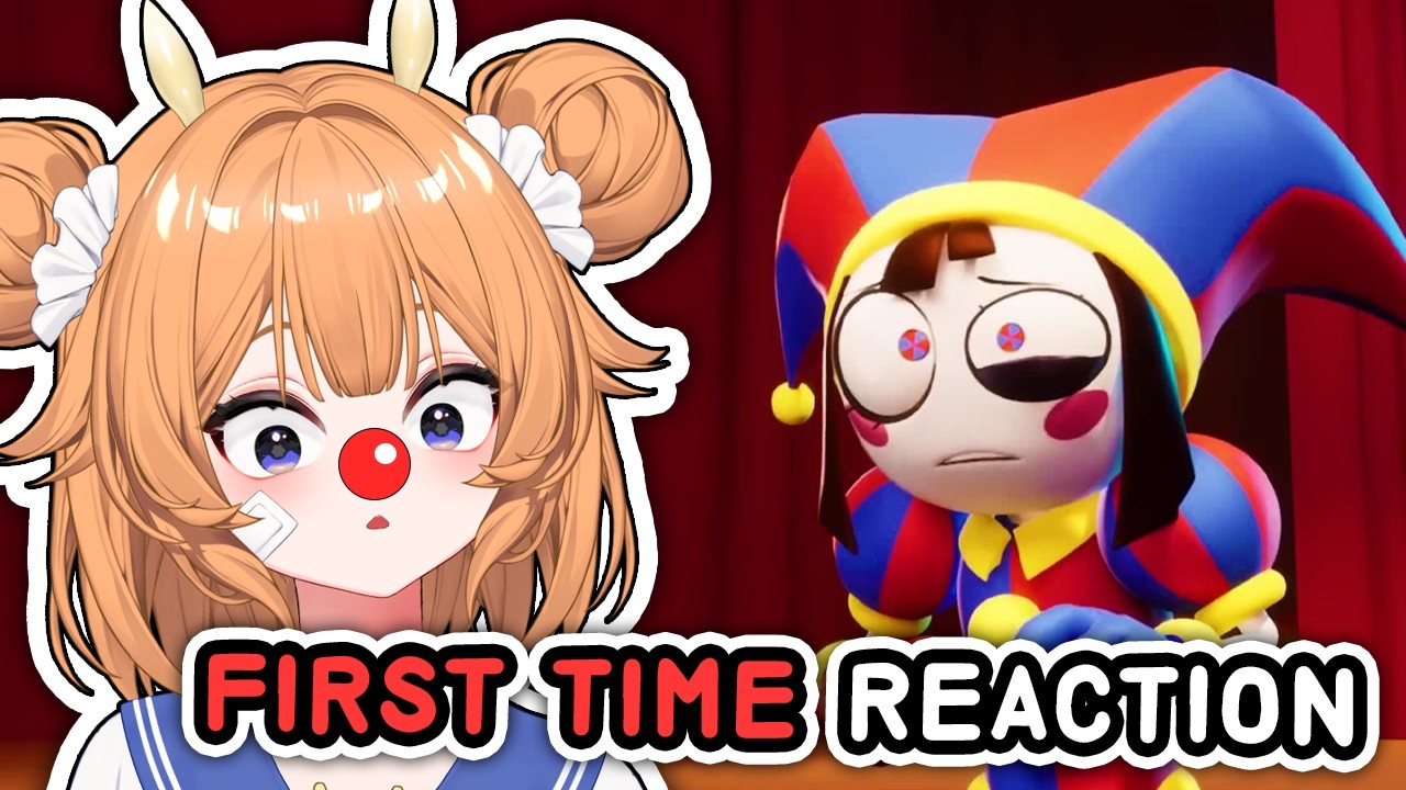 FIRST TIME reacting to THE AMAZING DIGITAL CIRCUS PILOT (Episode 1)