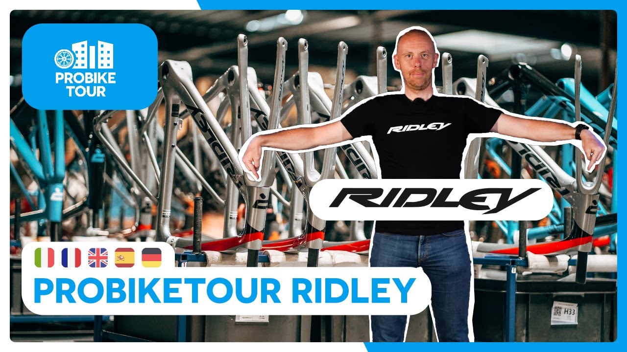 Visite exclusive des usines de @Ridley Bikes 🇧🇪 !