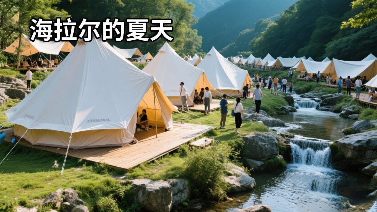 中国隐藏的避暑胜地，呼伦贝尔草原化身花海天堂，让你体验25℃的夏天！【行走世界的北京老刘】
