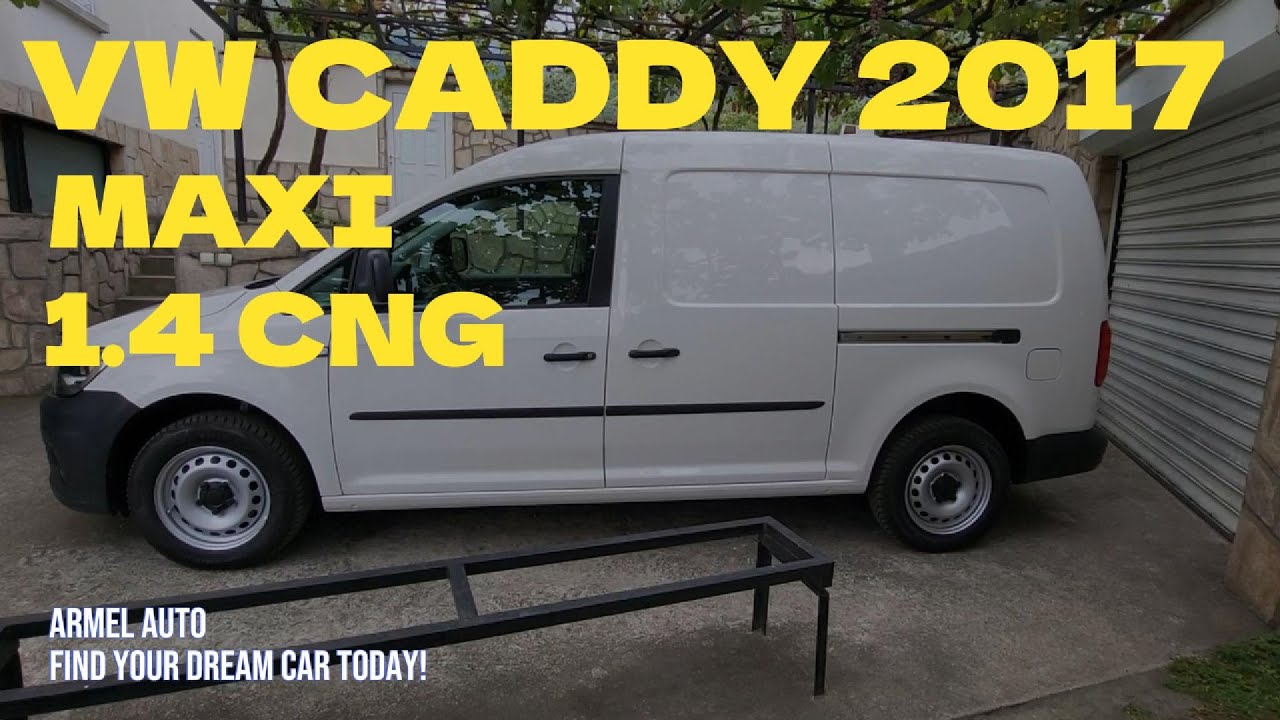 VW CADDY 1.4 CNG 2017 MAXI EURO 6, AUTOMATIC \ ARMEL AUTO