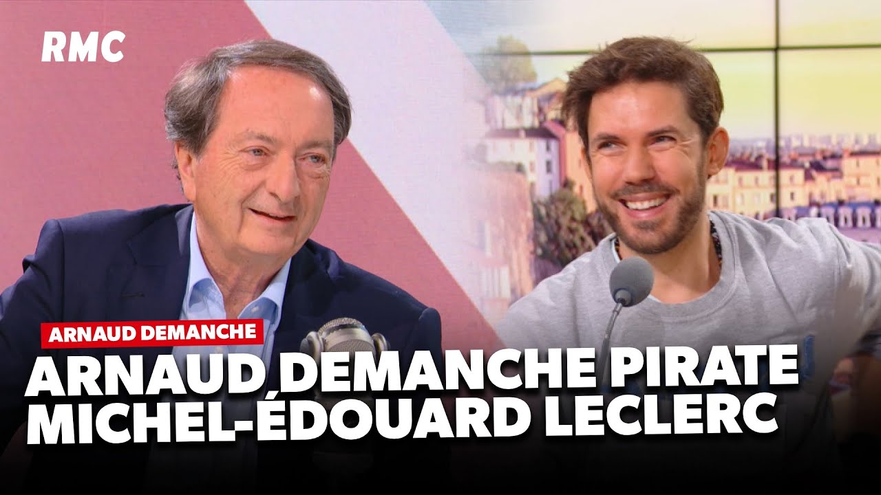 Arnaud Demanche pirate Michel-Edouard Leclerc.