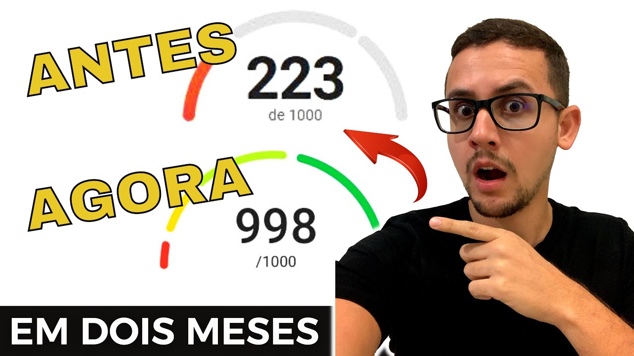 3 HACKS para aumentar o SCORE SERASA de forma r&aacute;pida e f&aacute;cil