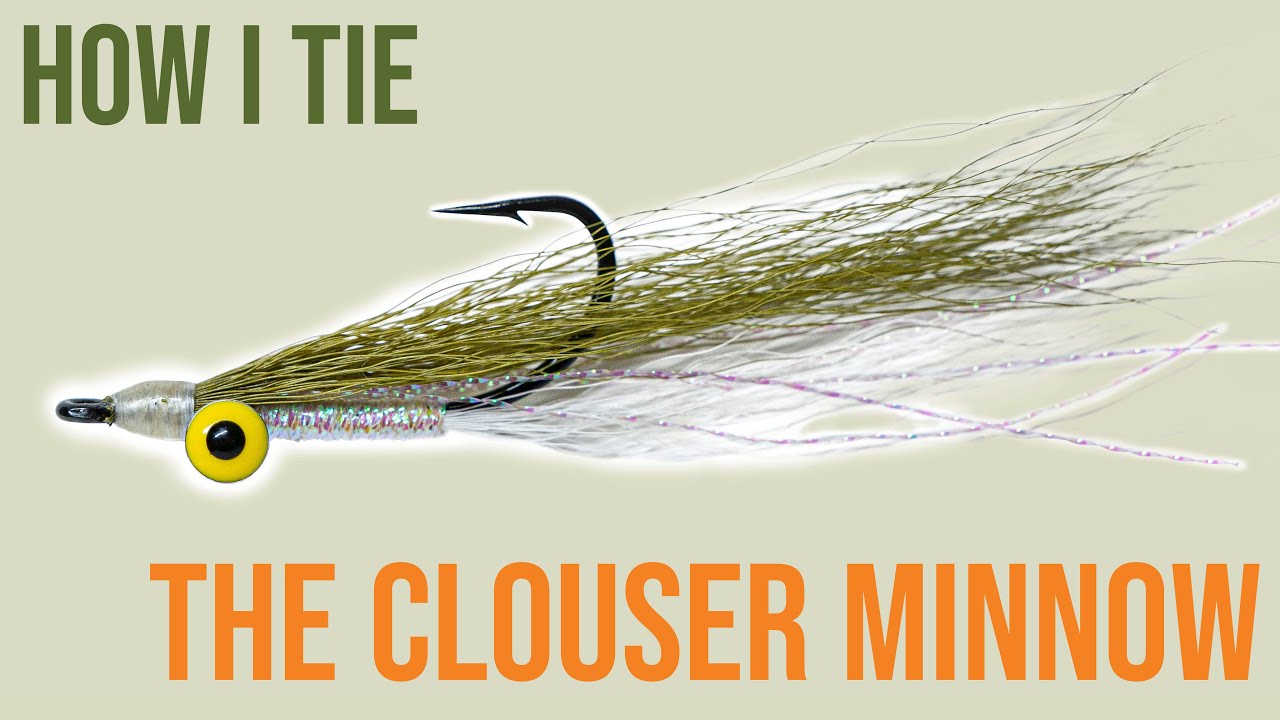 How I tie a Clouser Minnow