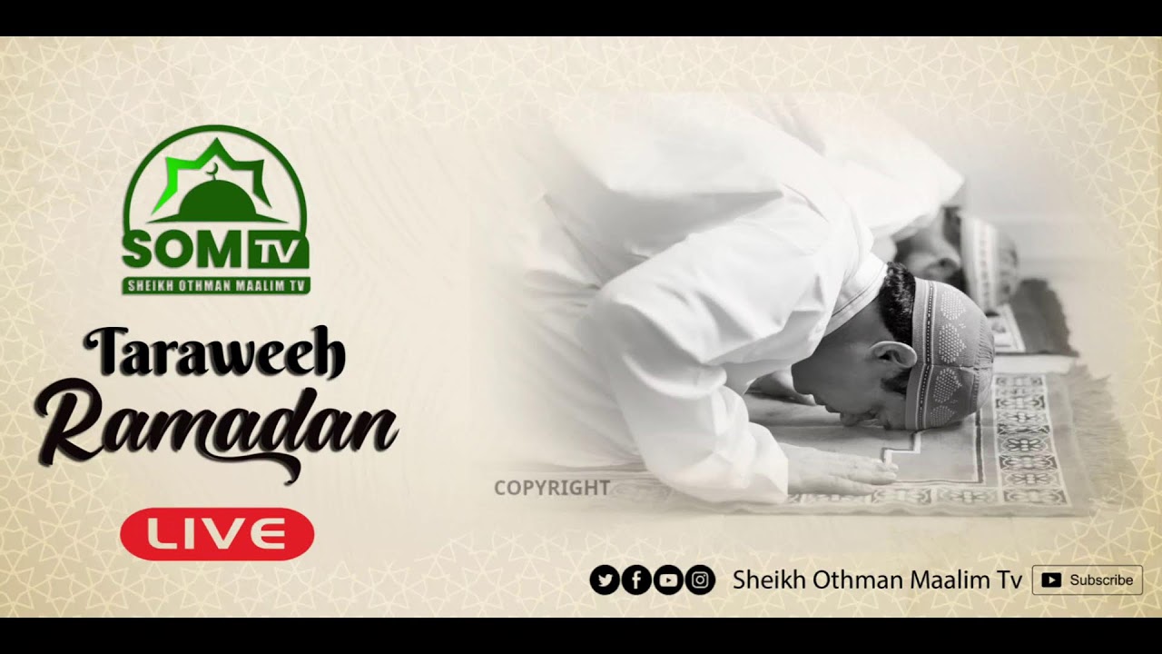🔴LIVE  SALA  YA ISHAA  NA SALAT TARAWEHEE YA 21KWA SHEIKH OTHMAN MAALIM MCHINA MWANZO ZANZIBAR