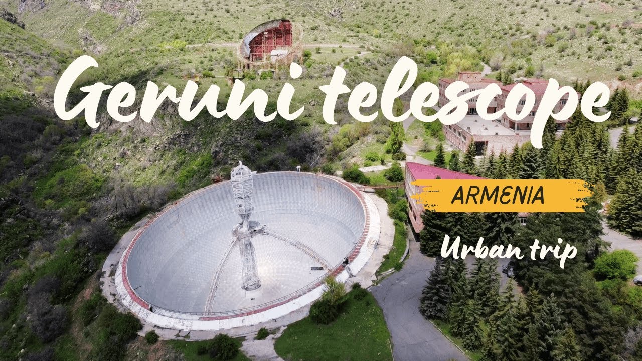 Заброшенный телескоп Геруни. Необычная Армения | Abandoned Heruni Telescope. Unusual Armenia