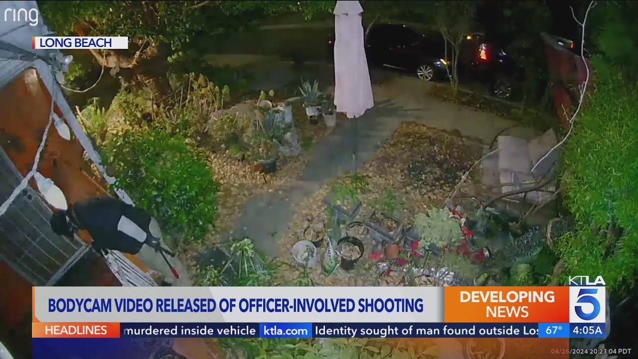 Video: Armed robbery suspect, 17, shot dead by police in Long Beach
