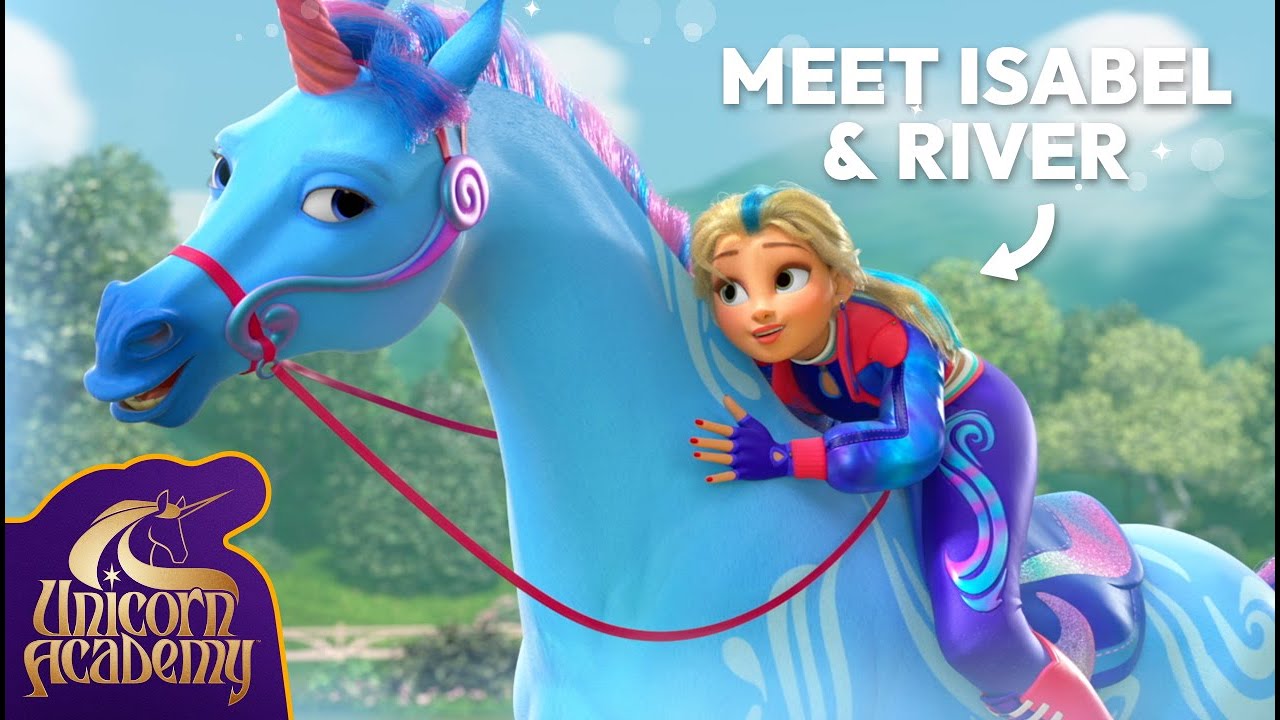 THE MOST ATHLETIC RIDER AT UNICORN ACADEMY! | Meet the Riders | Cartoons for Kids