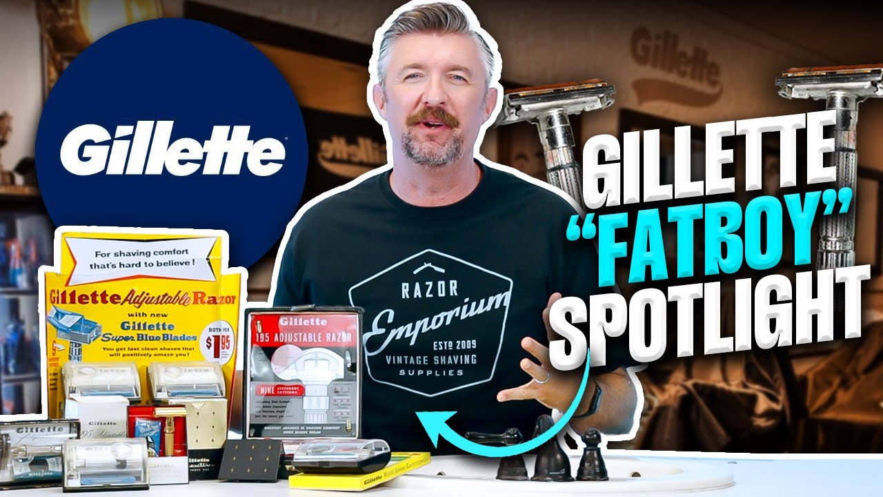 Gillette Fatboy Adjustable Razor Review: The Best Vintage Safety Razor Ever?