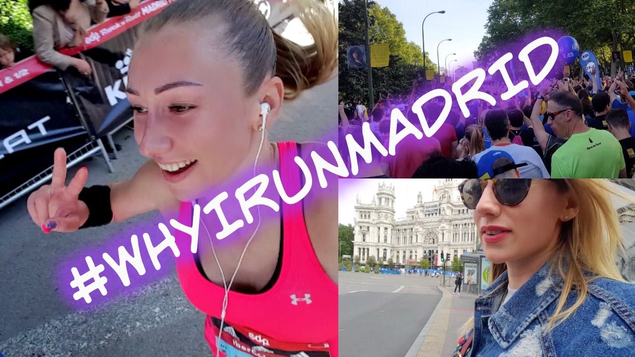 RUN WITH ME! MADRID 1/2 MARATHON WEEKEND VLOG.01