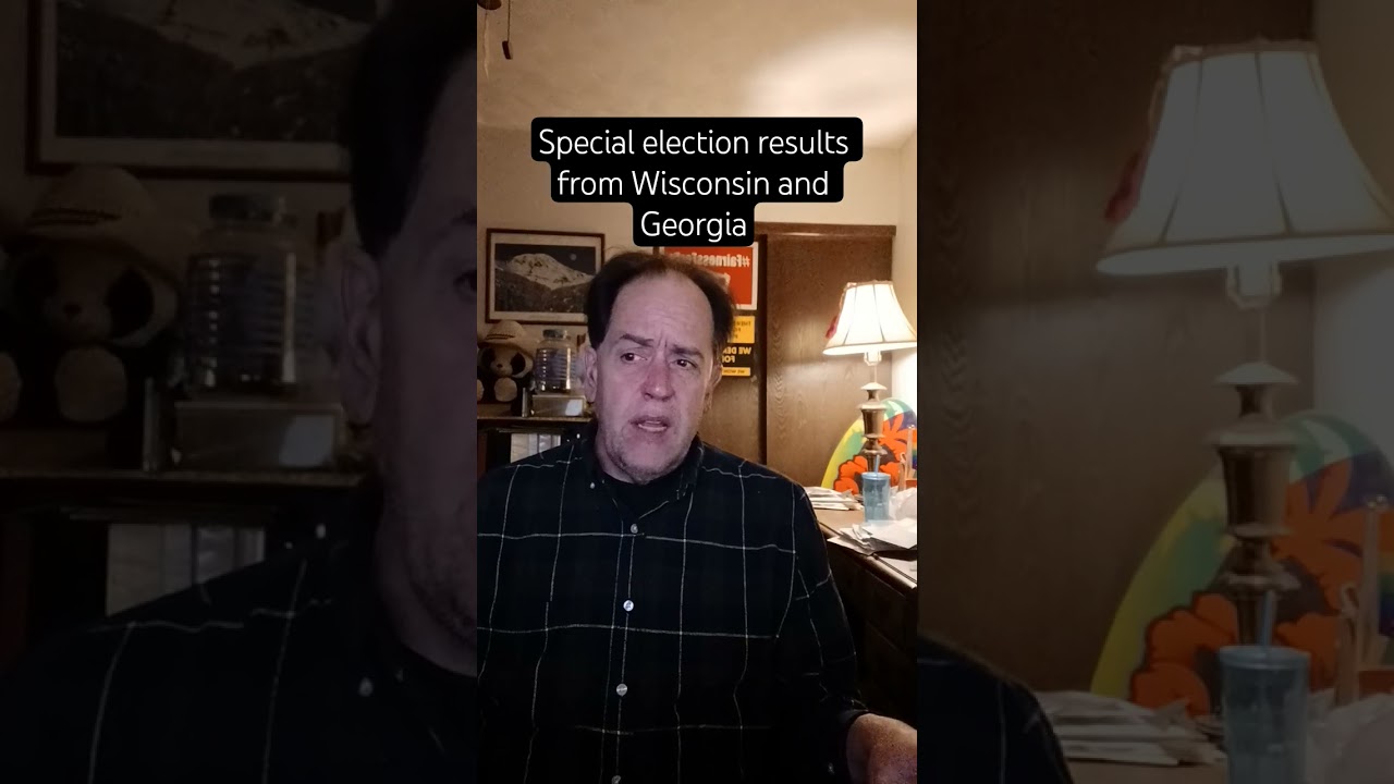 Special election results from Wisconsin and Georgia
