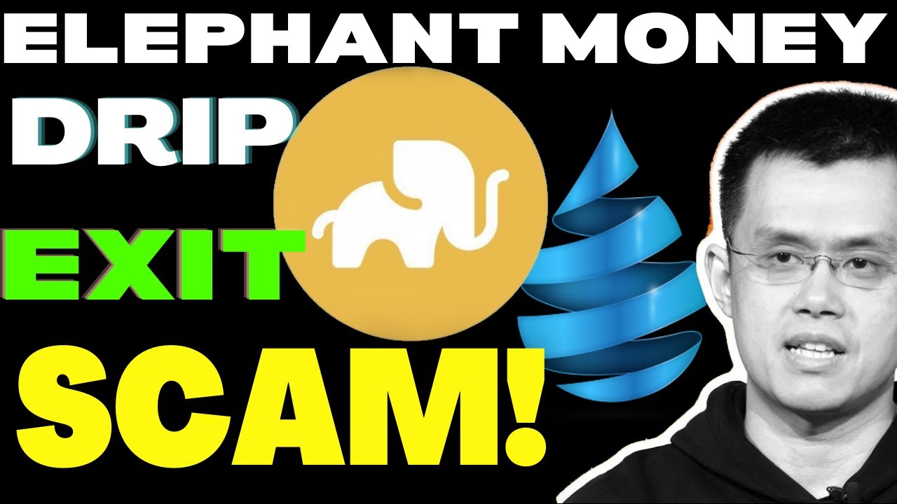 WARNING!  DRIP NETWORK AND ELEPHANT MONEY WILL MAKE PEOPLE LOSE A LOT OF MONEY
