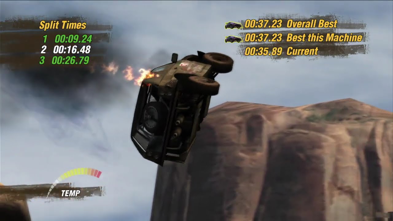Motorstorm Coyote Rage Rally Car Track Record 36:30