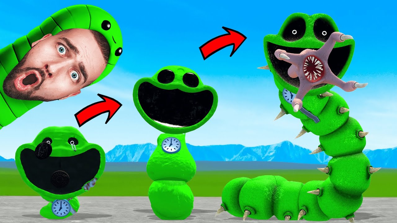 NOUVEAU SMILING CRITTERS OUBLIÉ : VER DE TERRE POPPY PLAYTIME CHAPITRE 3 !! EARLY WORM !