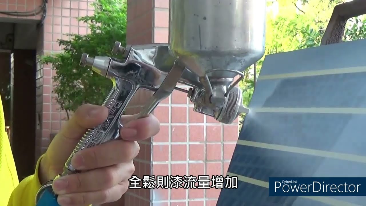 噴槍調整與操作