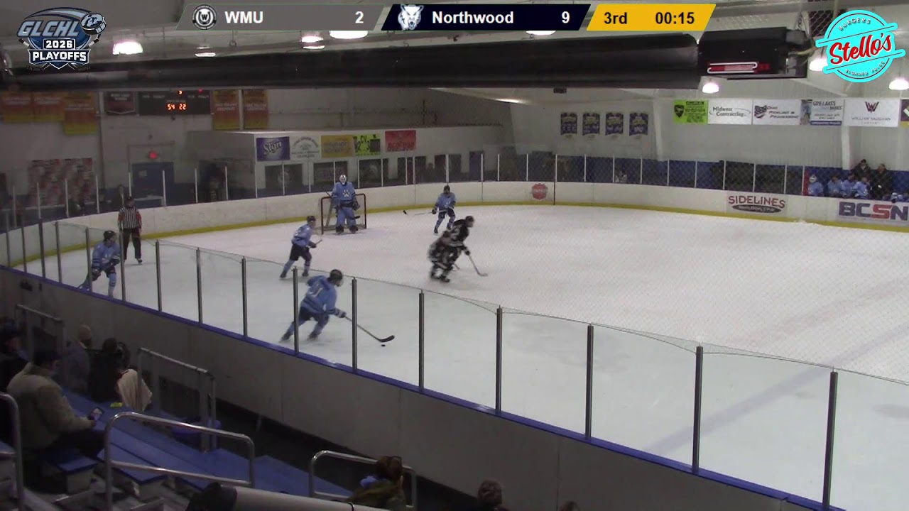 GLCHL Playoffs - Northwood University vs. Western Michigan University 2/21/2026