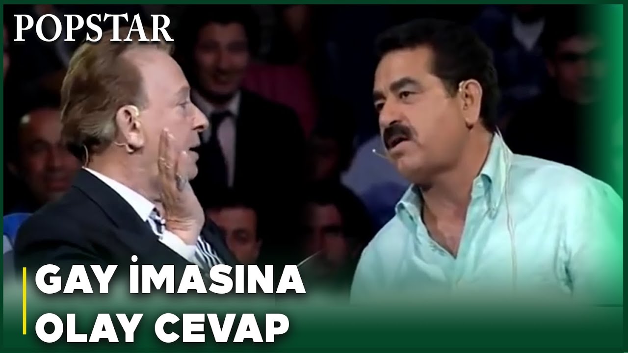 Huysuz Virjin, İbrahim Tatlıses'in Gay İmasına Fena Sinirlendi! Popstar