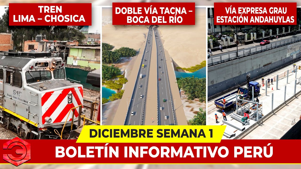 Noticias de Infraestructura de la Actualidad de Per&uacute; | 1&deg; Semana Diciembre