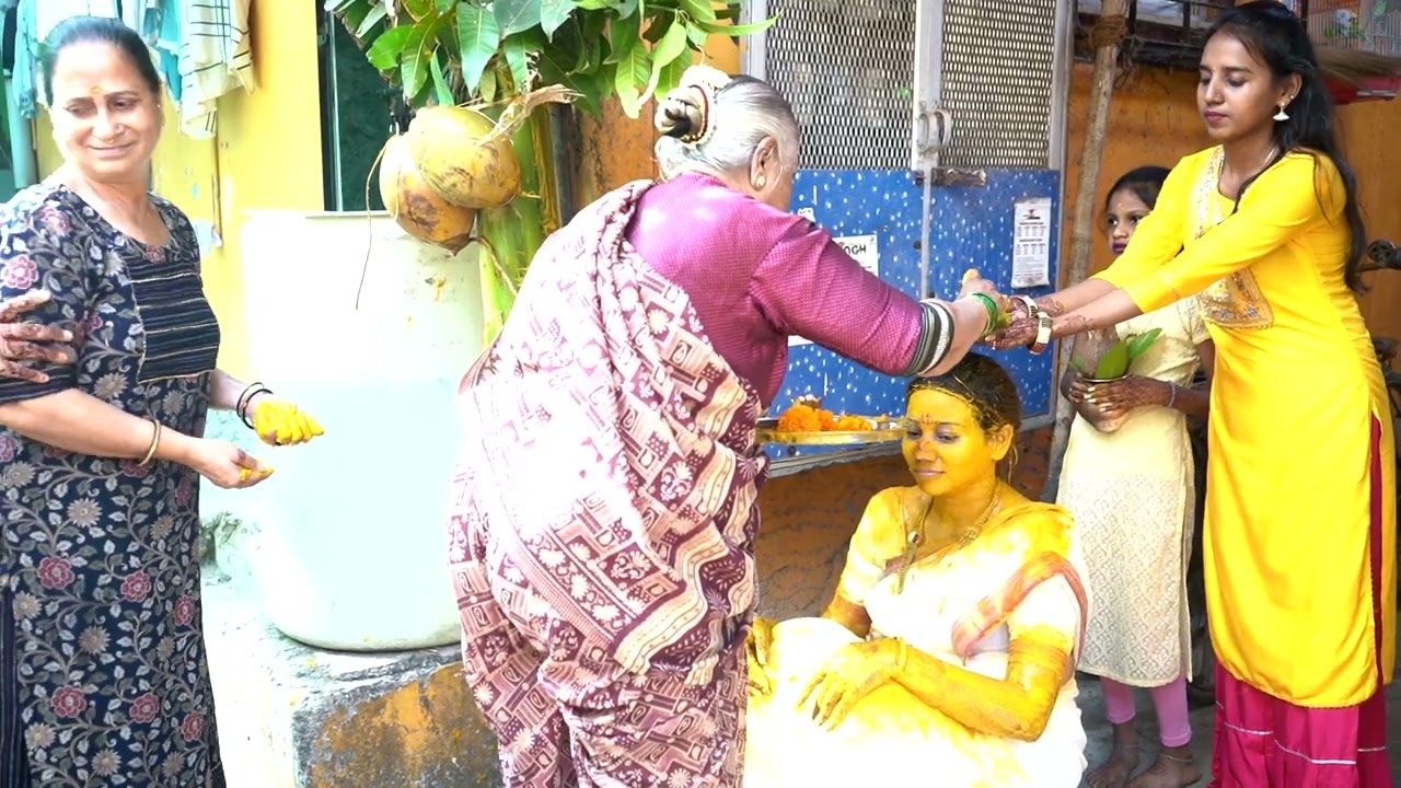 Isha Chango Haldi ceremony