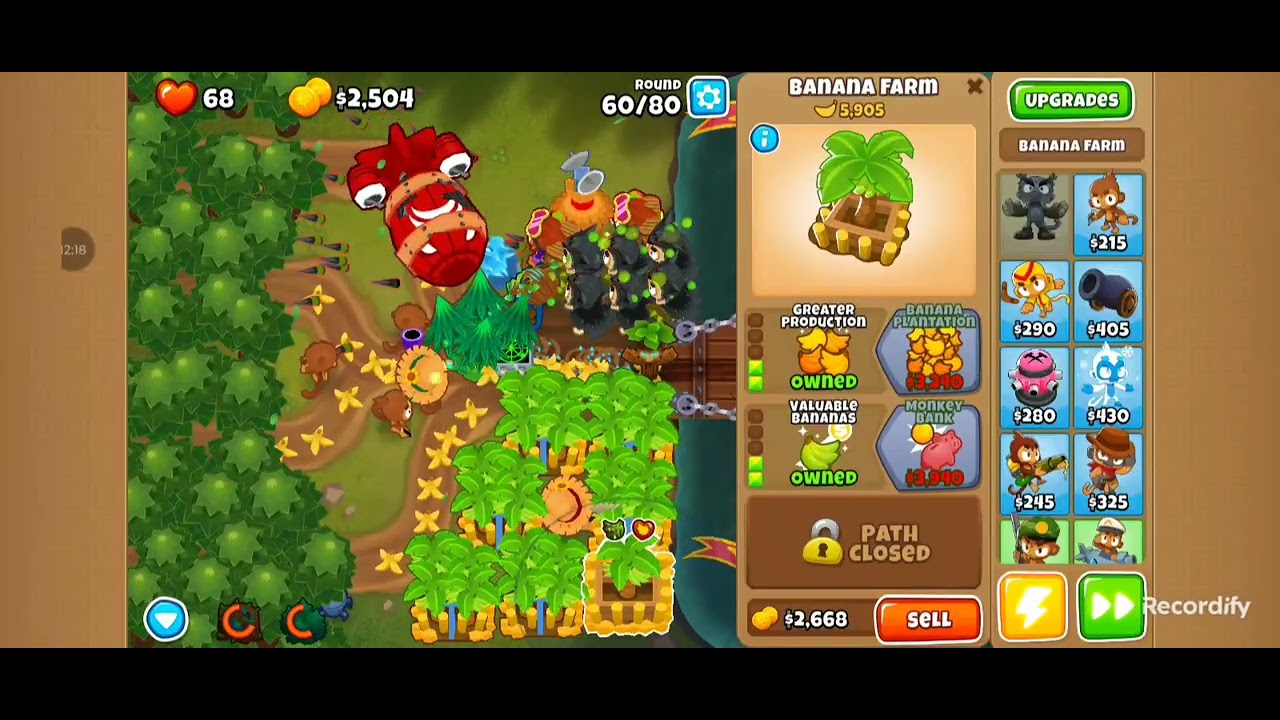 Bloon TD 6 game play#29