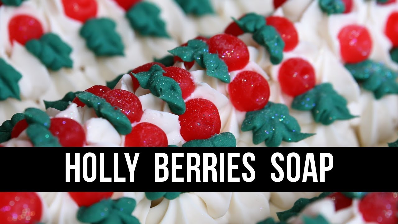 Holly Berries Soap (+ Dollhouse Tragedies) | Royalty Soaps