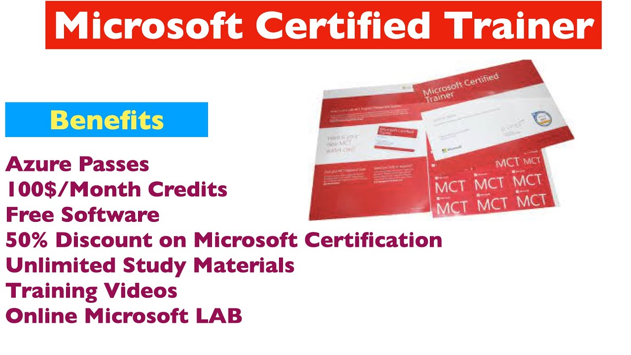 Ultimate Benefits of MCT | Microsoft Certified Trainer Certification Benefits