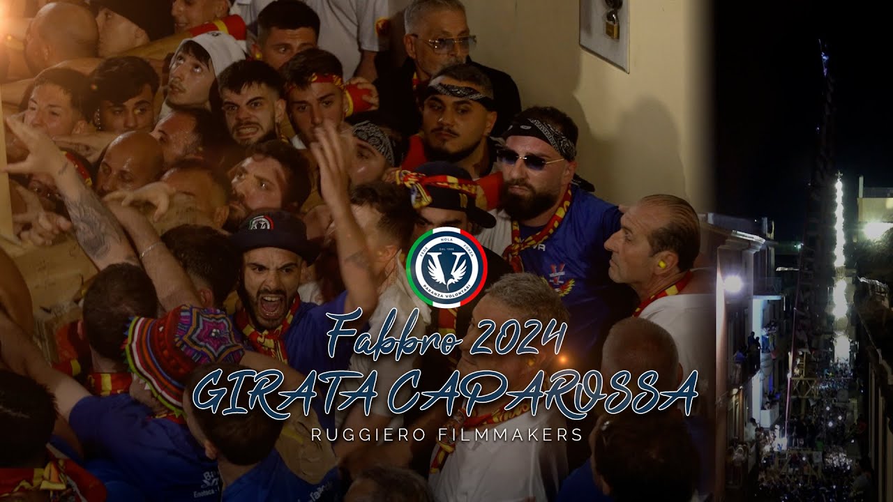 FABBRO 2024 - GIRATA CAPAROSSA - PARANZA NOLANA I VOLONTARI 💛 🦅 ❤️
