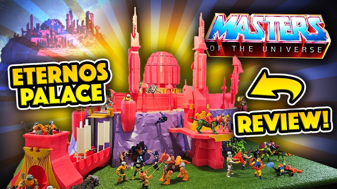 ОБЗОР Méalive Motu Origins Filmation Eternos Palace! САМЫЙ БОЛЬШОЙ В МИРЕ игровой набор Origins!