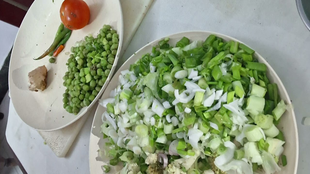 Fresh & Flavorful  spring onion delight .....
