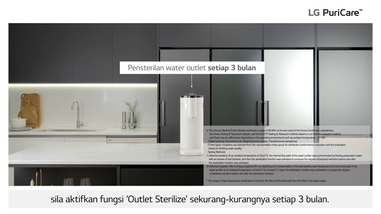 LG PuriCare Self-Service Tankless Water Purifier: How to Use (Self-Service) BM | LG