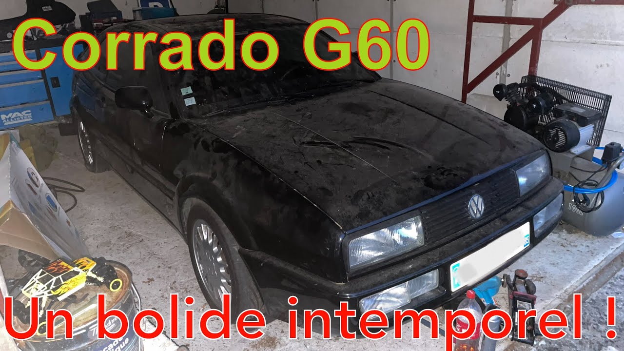 VW Corrado G60 - achat suite à sortie de garage unique - Ep. 1
