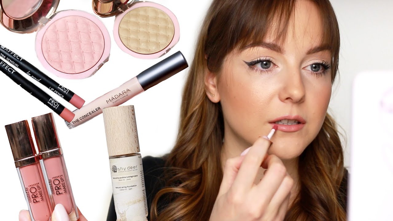 MAKIJAŻ NOWOŚCIAMI | korektor Madara,  podkład Shy Deer, nowości Affect | Milena Makeup