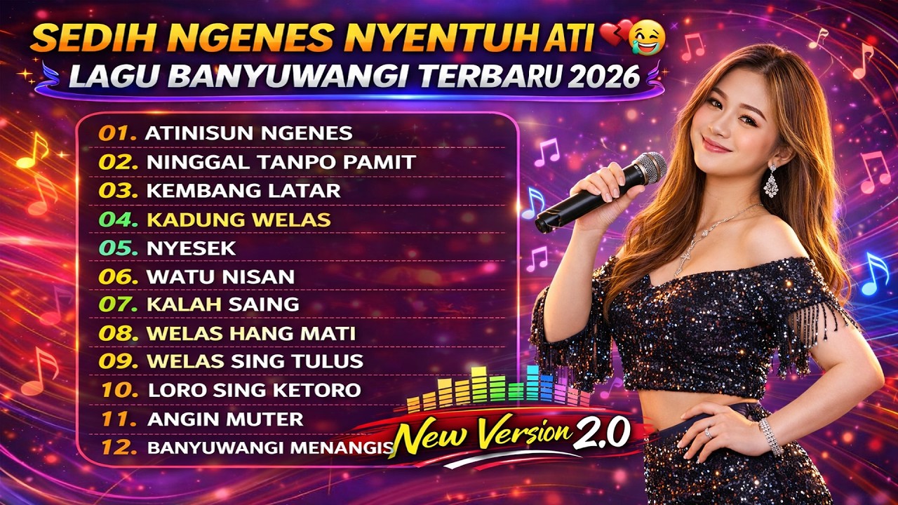 SEDIH NGENES NYENTUH ATI 💔😭 LAGU BANYUWANGI TERBARU 2026 | ATINISUN NGENES, NINGGAL TANPO PAMIT