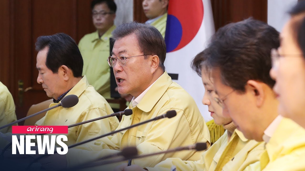 President Moon raises COVID-19 alert level to 