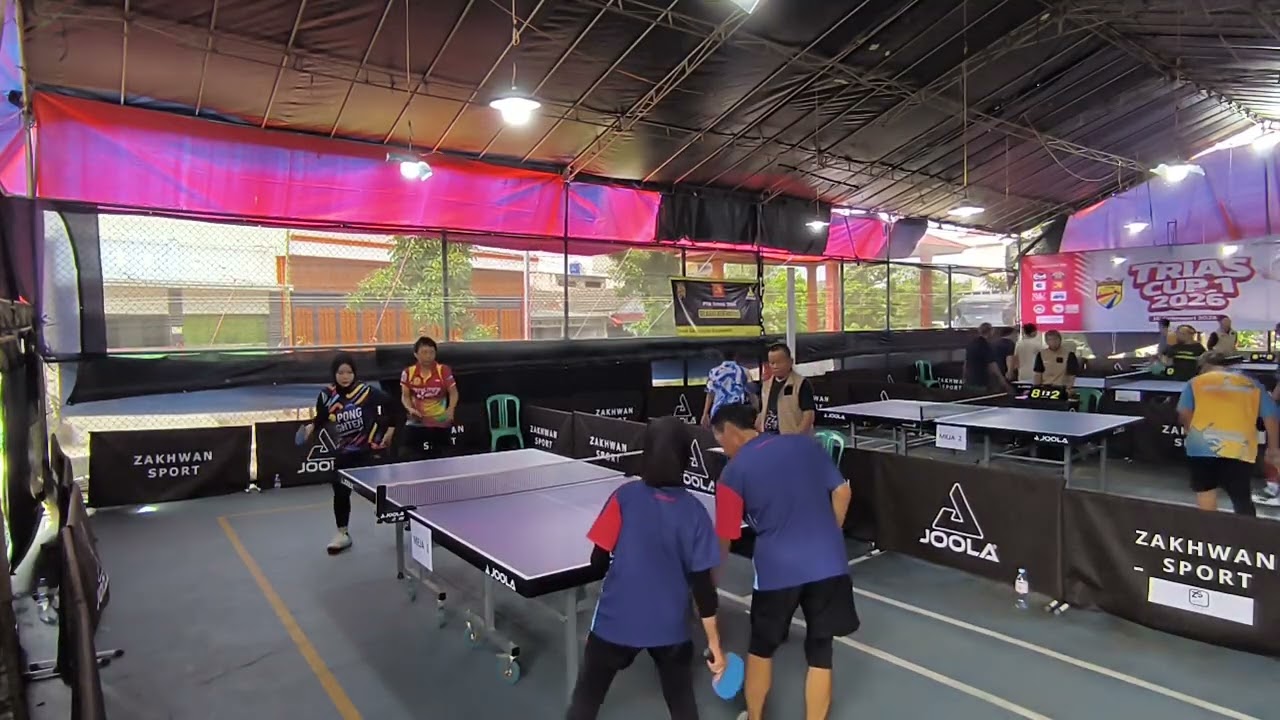 TLTRIAS CUP | ganda campuran Kasmono dan anak Vs Dodo 