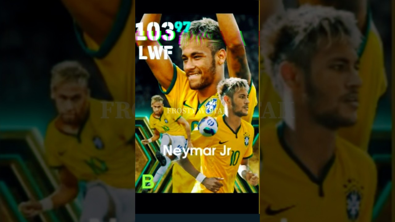 Neymar 103 secret training guide 😮&zwj;💨🔥|Neymar best progression training guide in Efootball 25