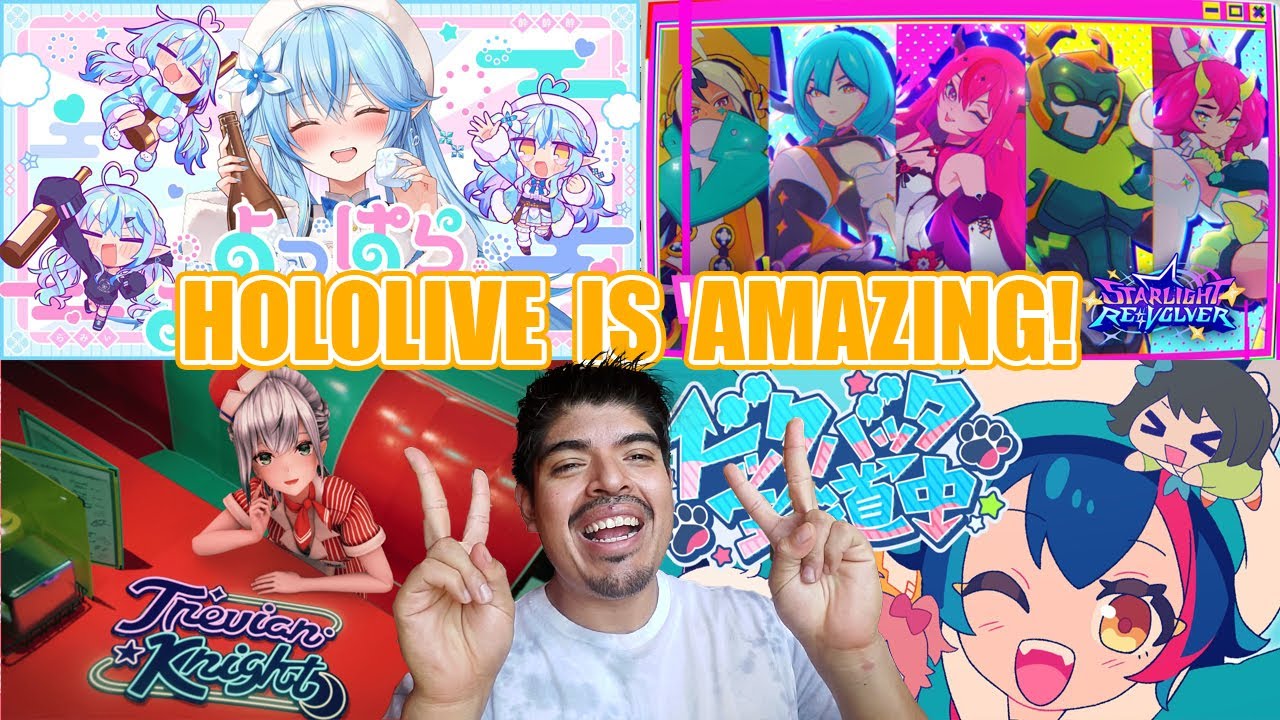 I'M SO SURPRISED! Hololive Original Songs Reaction