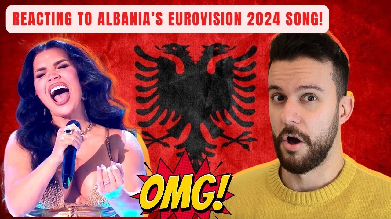 REACTING ALBANIA'S 2024 EUROVISION SONG // Besa Kok&euml;dhima &ndash; Zemr&euml;n n'dor&euml;