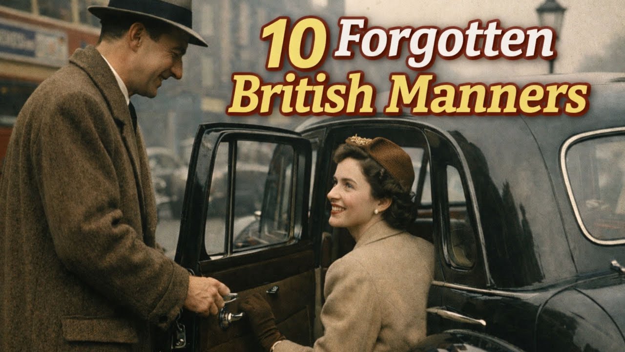 10 British Manners Everyone Forgot