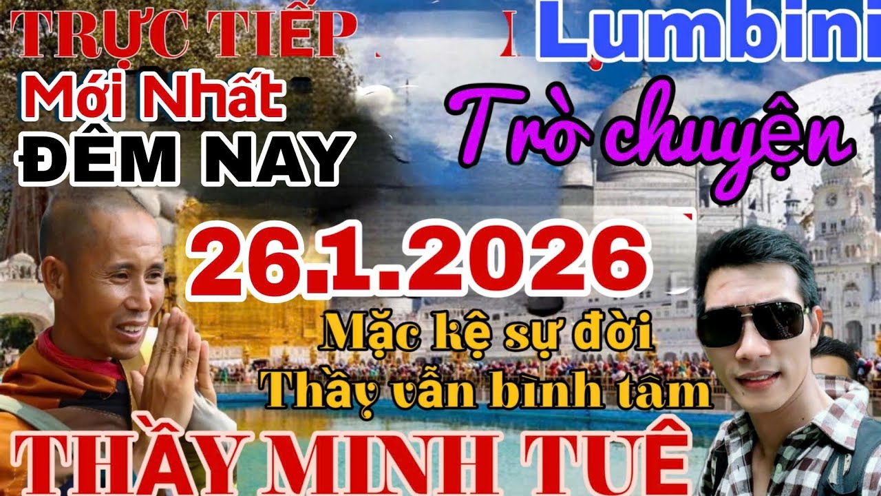 Người Truyền Lửa Thầy Minh Tuệ đang phát trực tiếp!