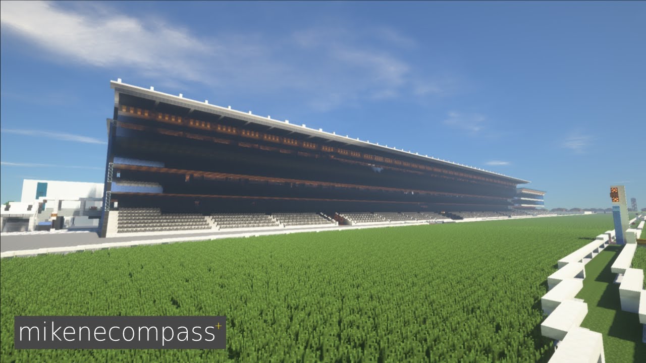 [Minecraft(マインクラフト)]マイクラ競馬場プロジェクト～ダイジェスト～ / Minecraft Racecourse Project / 1