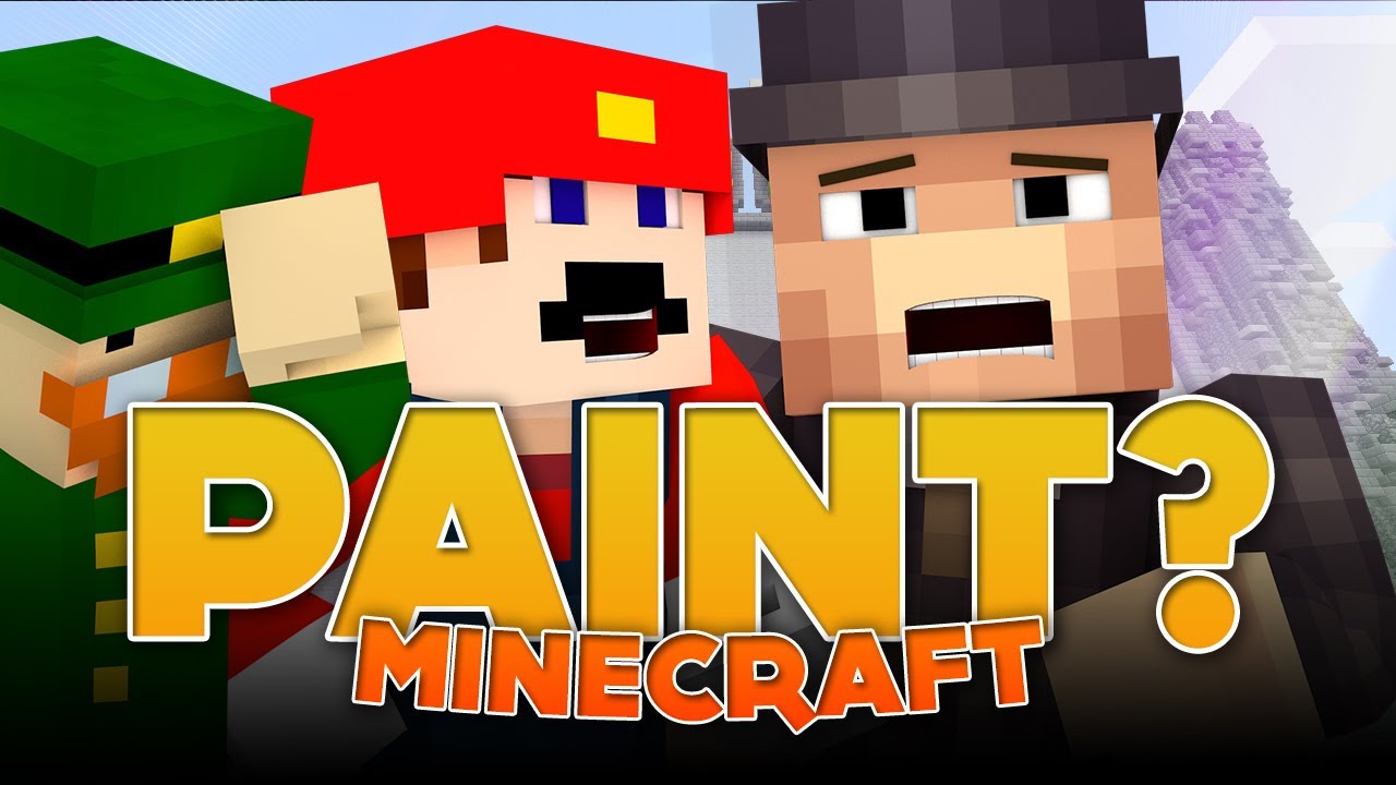 PAINT w Minecraft! DRAW MY THING! /w PatCraft & TysiakSub